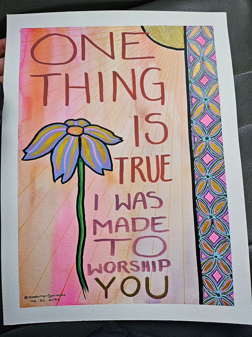 One Thing Is True