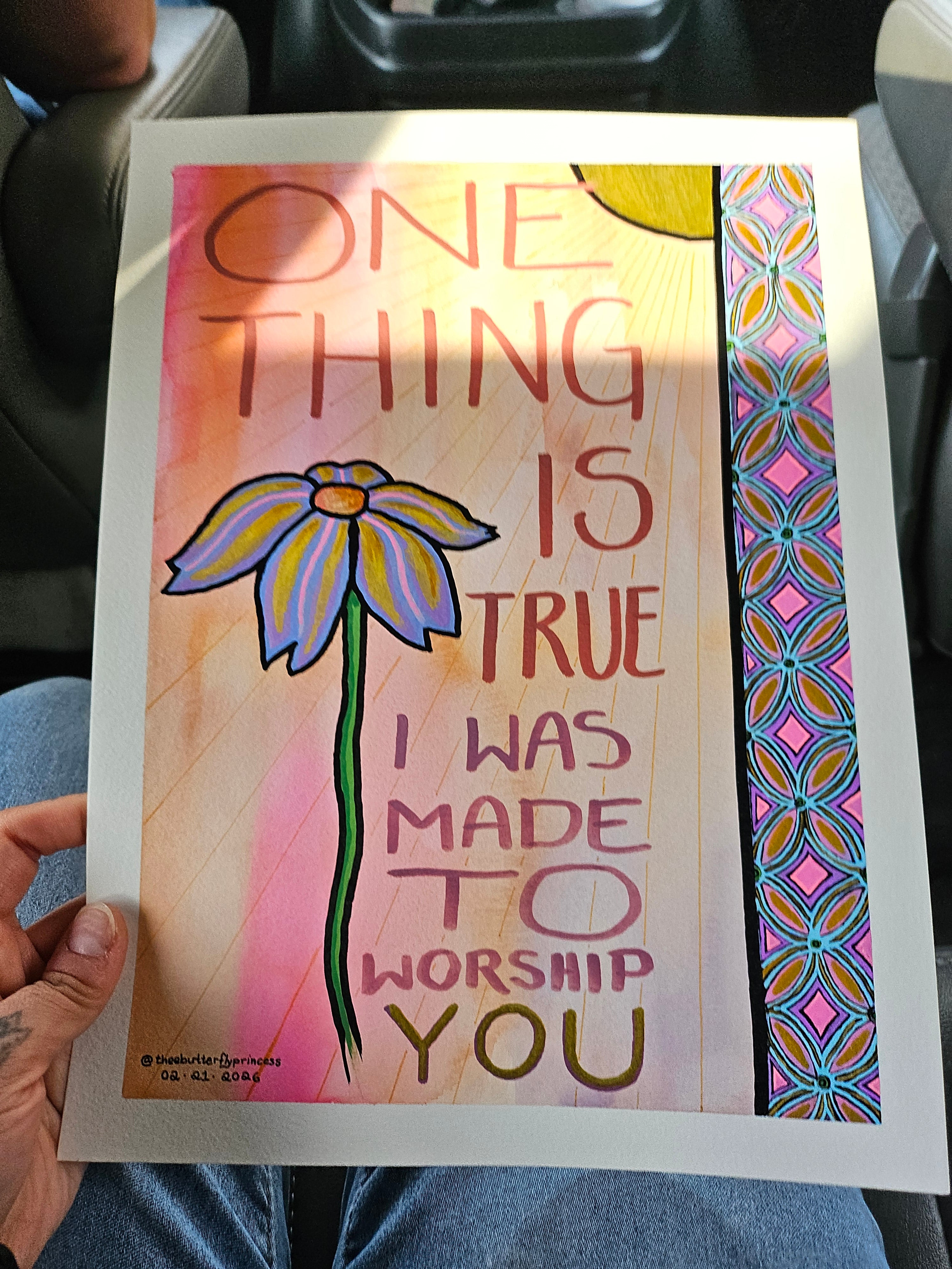 One Thing Is True